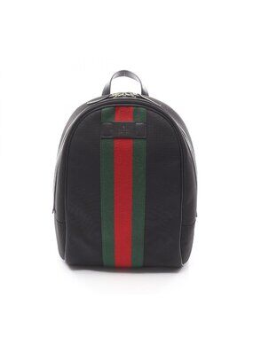 Gucci Backpack Sherry Black Multicolor